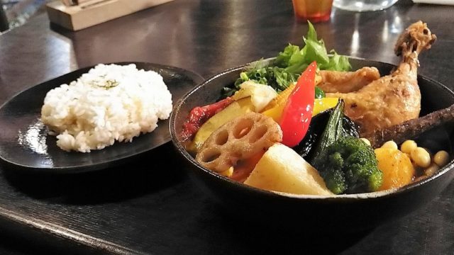 吉祥寺スープカレー ボリューム野菜のrojiura Curry Samurai 路地裏カリィ侍 ランと登山とワンダーランド